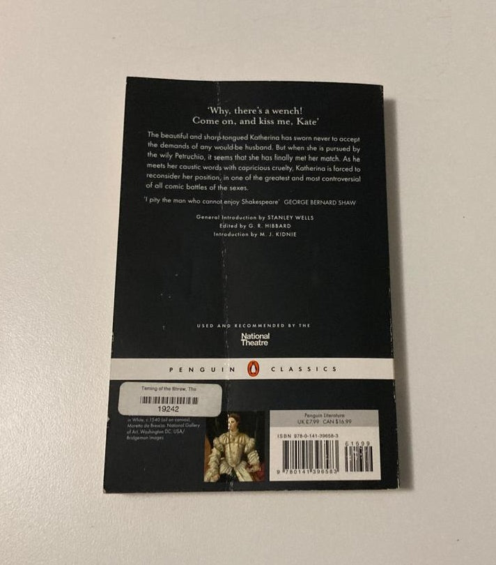 The taming of the shrew - William Shakespeare