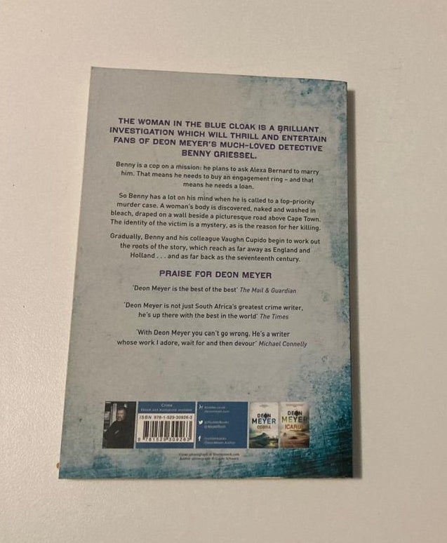 The woman in the blue cloak - Deon Meyer (Benny Griessel #5.5)