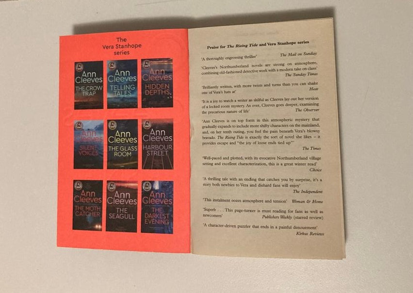 The rising tide - Ann Cleeves (Vera Stanhope #10)