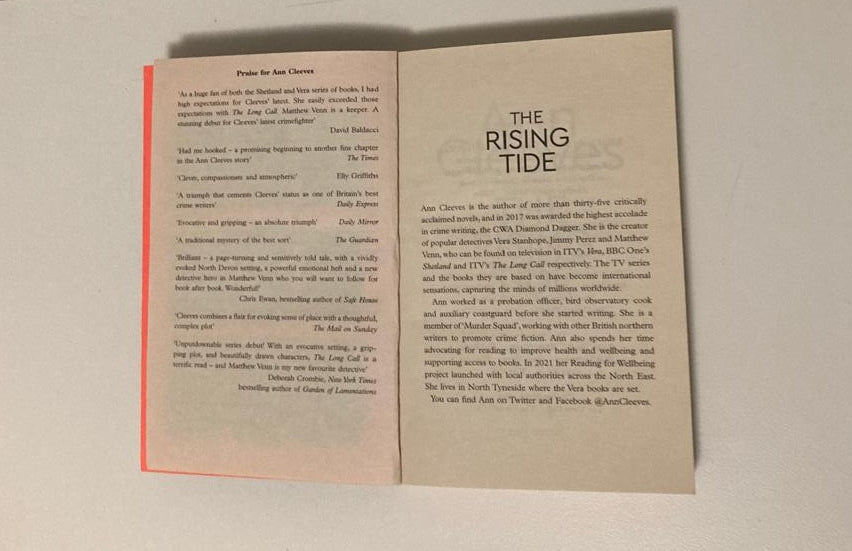 The rising tide - Ann Cleeves (Vera Stanhope #10)