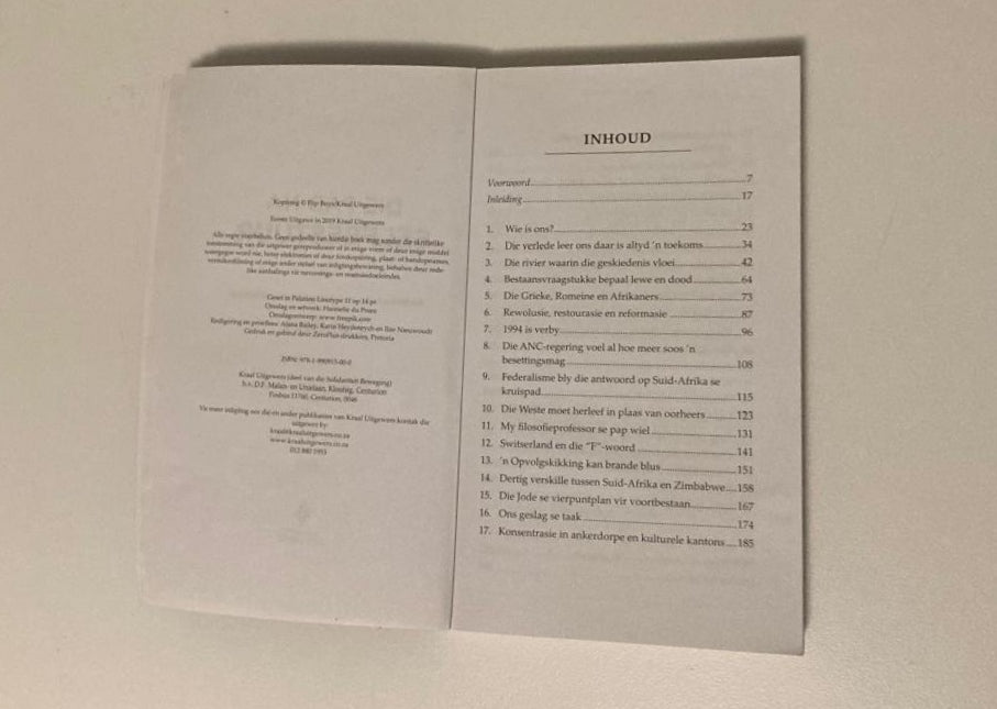Die pad na selfbestuur: Anderkant die mislukking van staatsbestuur - Flip Buys (First edition)