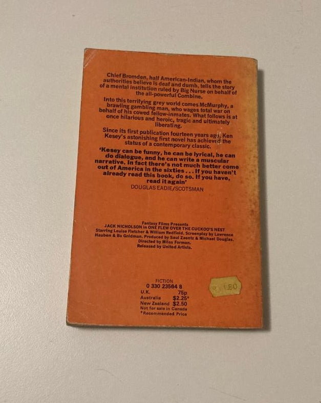 One flew over the cuckoo's nest - Ken Kesey