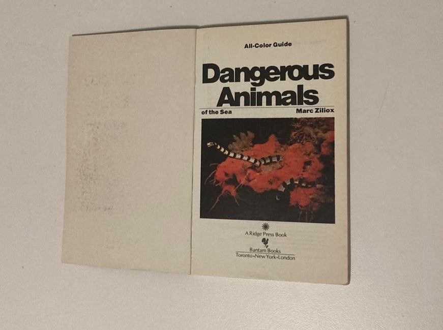 Dangerous animals of the sea - Marc Ziliox