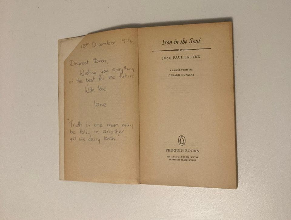Iron in the soul - Jean-Paul Sartre (The roads to freedom #3)