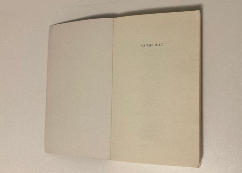 To the hilt - Dick Francis