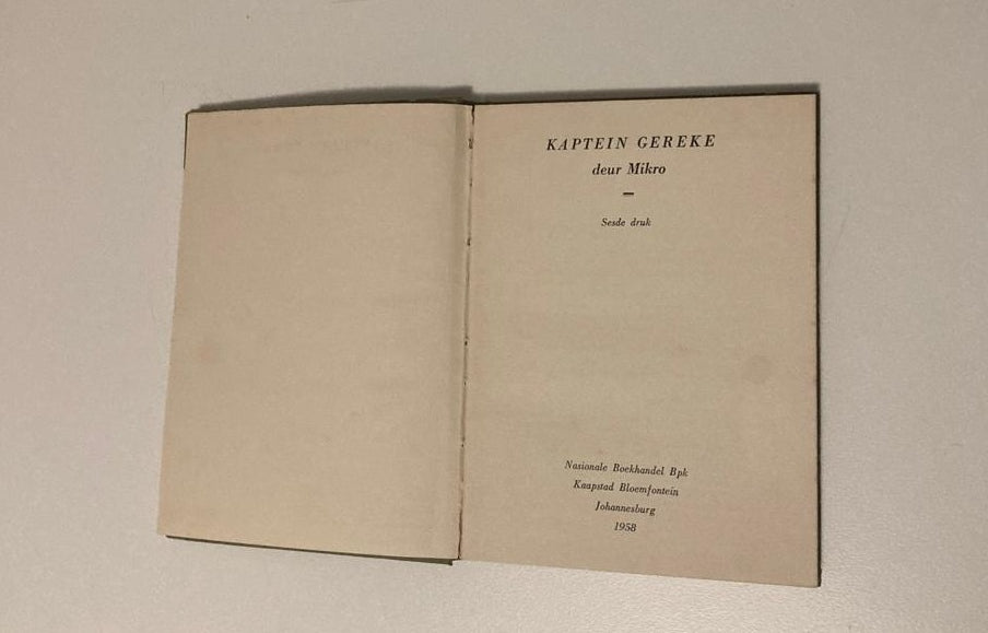 Kaptein Gereke - Mikro