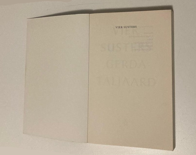 Vier susters - Gerda Taljaard (First edition)
