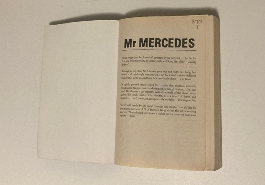 Mr Mercedes - Stephen King (Bill Hodges #1)