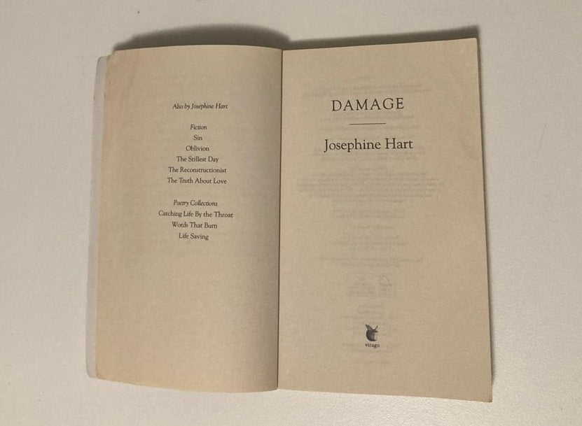 Damage - Josephine Hart