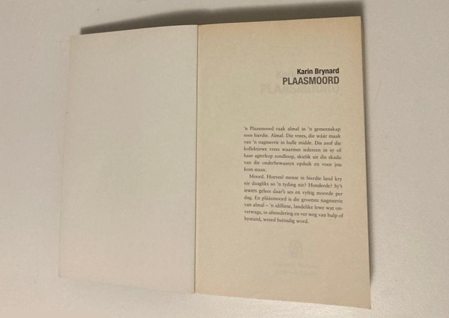 Plaasmoord - Karin Brynard