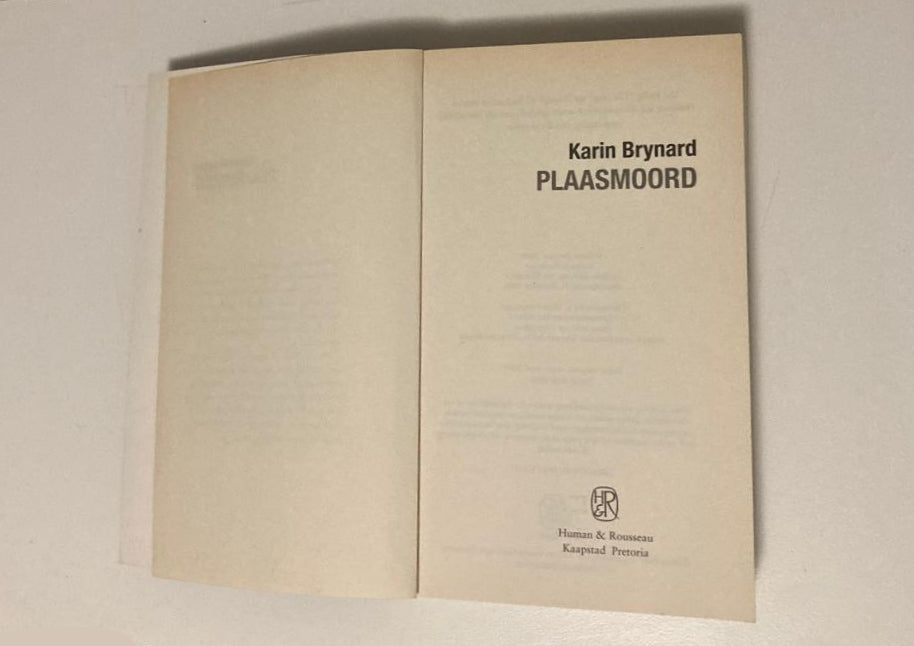 Plaasmoord - Karin Brynard