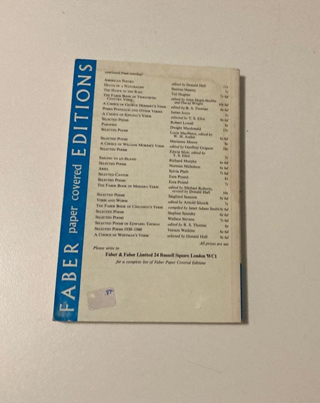 The art of T.S. Eliot - Helen Gardner
