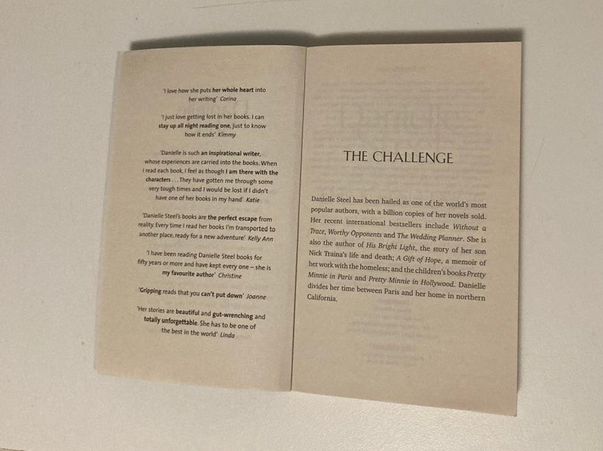 The challenge - Danielle Steel