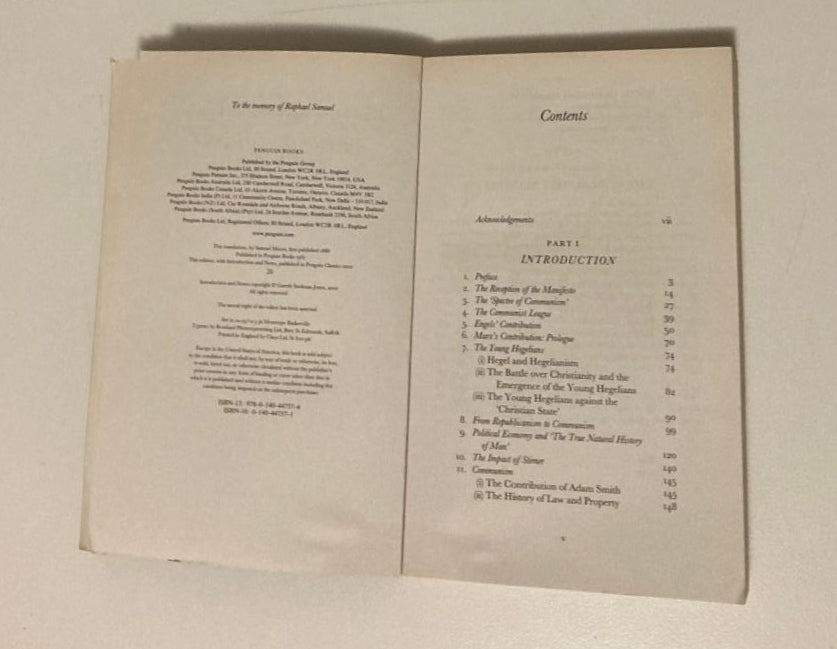 The Communist Manifesto - Karl Marx and Friedrich Engels