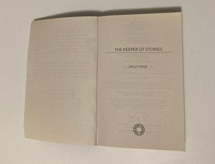 The keeper of stories - Sally Page