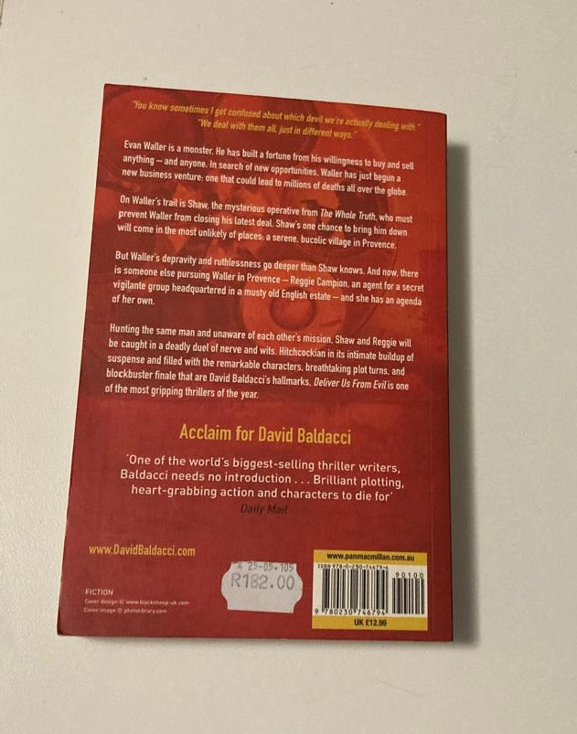 Deliver us from evil - David Baldacci (A. Shaw #2)