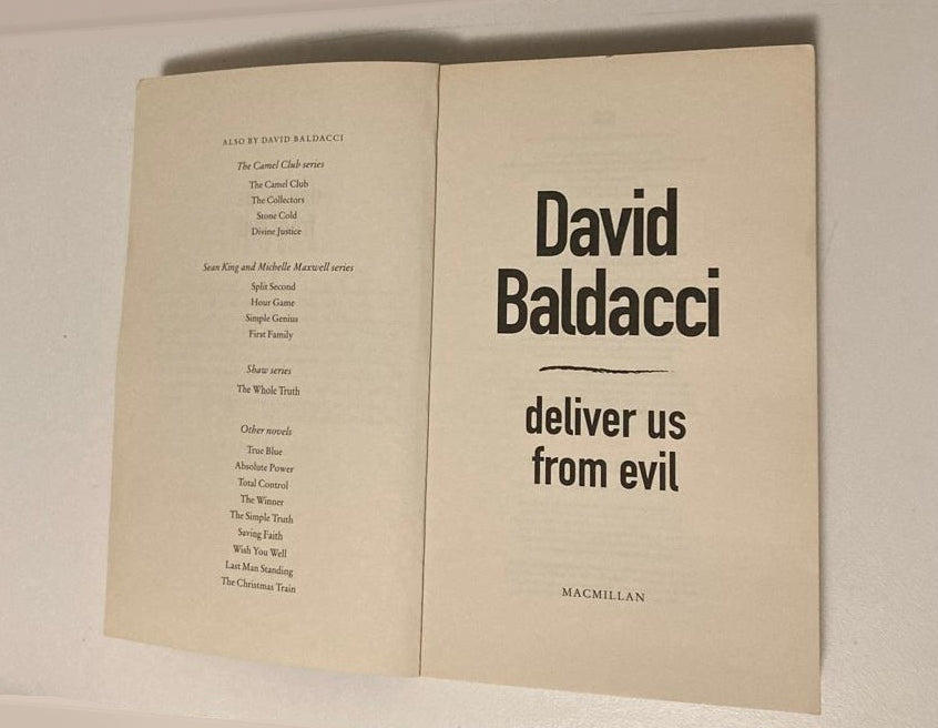 Deliver us from evil - David Baldacci (A. Shaw #2)