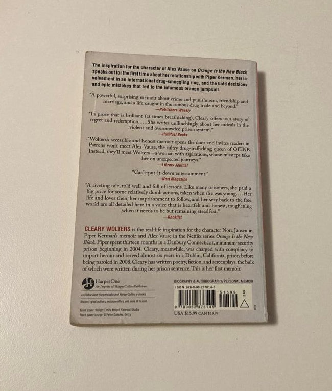 Out of orange: A memoir - Cleary Wolters