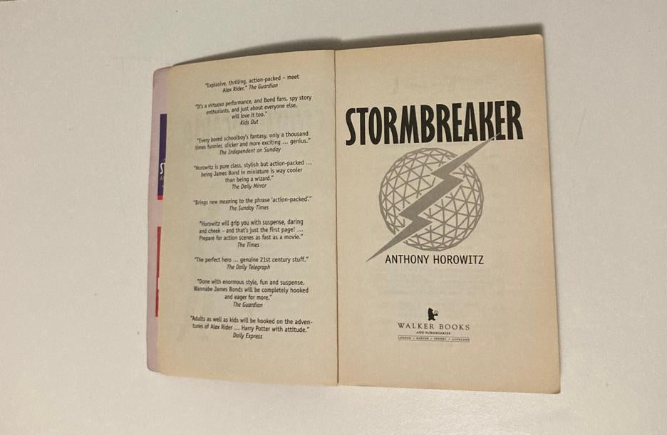 Stormbreaker - Anthony Horowitz (Alex Rider #1)