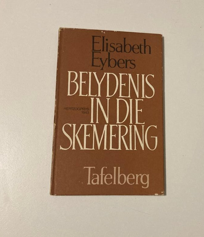 Belydenis in die skemering - Elisabeth Eybers