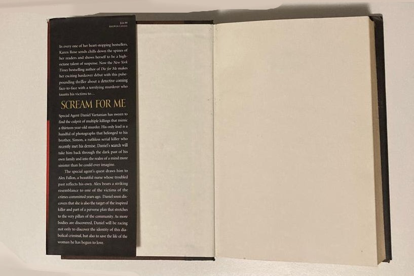 Scream for me - Karen Rose (Romantic Suspense #8; First edition)