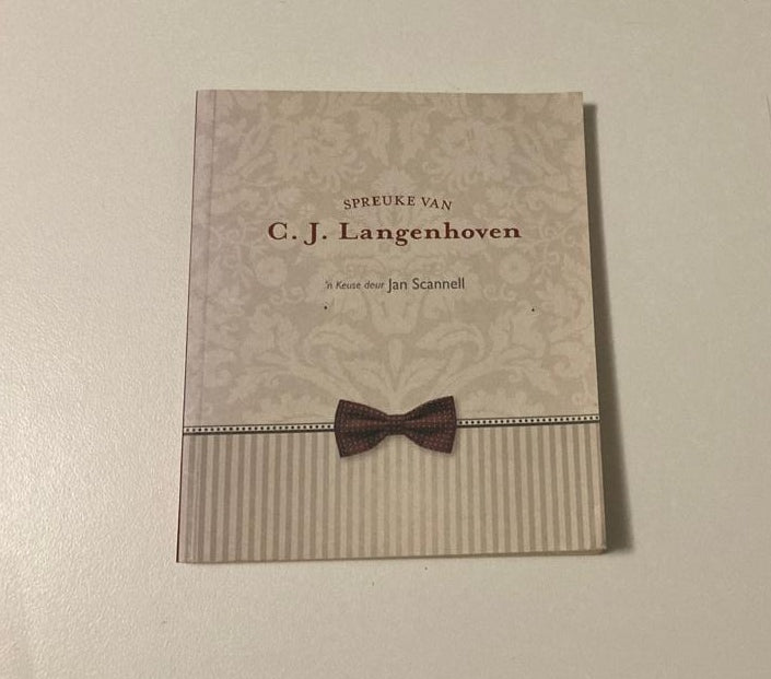 Spreuke van Langenhoven - ’n Keuse deur Jan Scannell