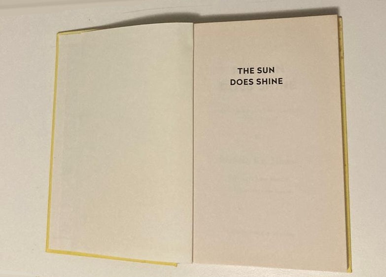 The sun does shine - Anthony Ray Hinton and Lara Love Hardin