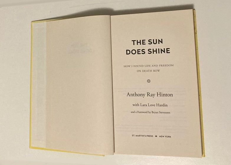 The sun does shine - Anthony Ray Hinton and Lara Love Hardin