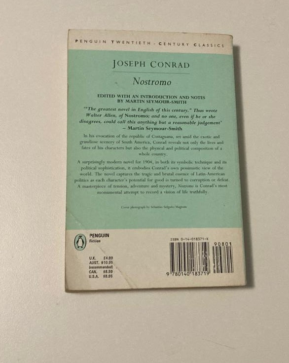 Nostromo - Joseph Conrad