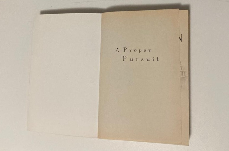 A proper pursuit - Lynn Austin