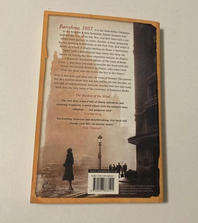 The prisoner of heaven - Carlos Ruiz Zafón