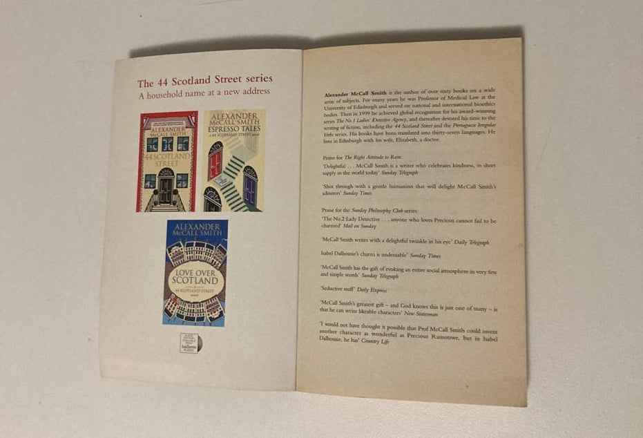 The right attitude to rain - Alexander McCall Smith (Isabel Dalhousie #3)