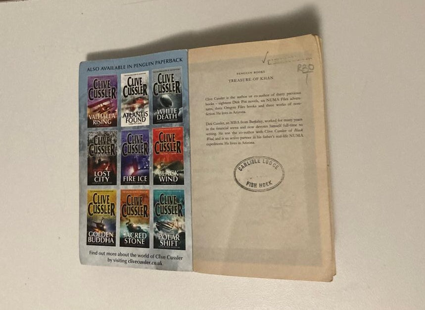 Treasure of Khan - Clive Cussler (Dirk Pitt #19)