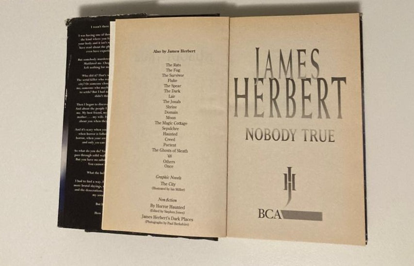 Nobody true - James Herbert