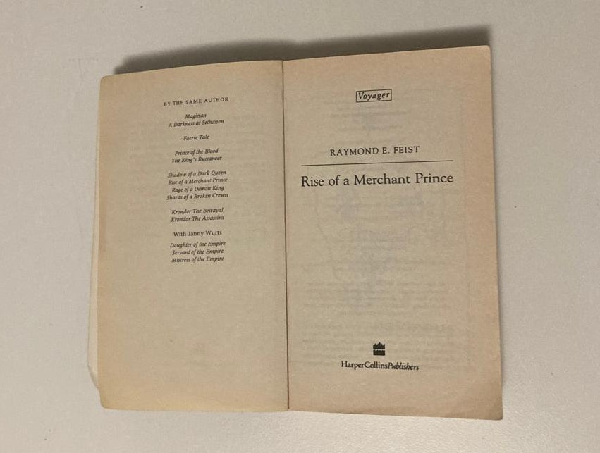 Rise of a merchant prince - Raymond E. Feist (The Serpentwar Saga #2)
