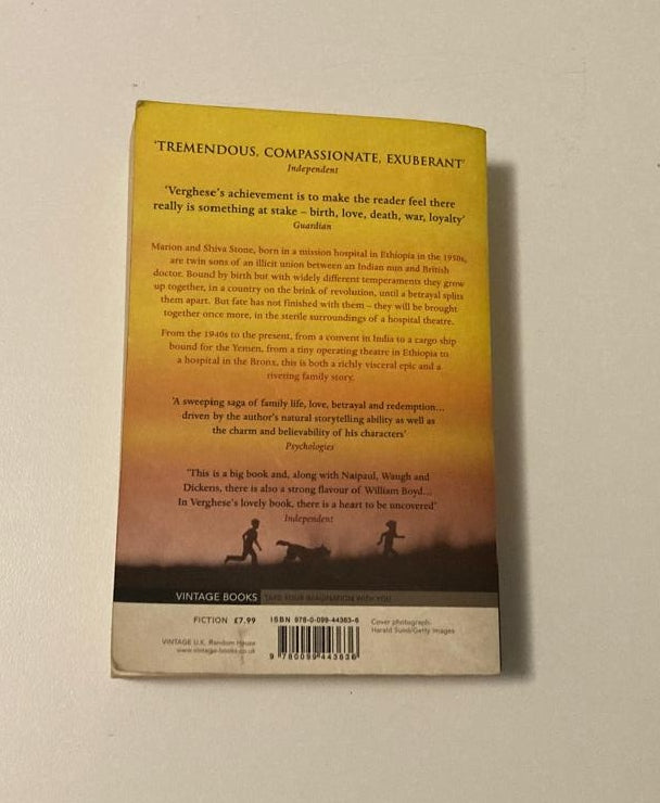 Cutting for stone - Abraham Verghese