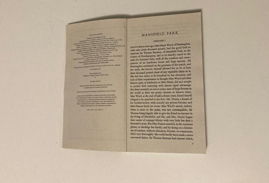 Mansfield Park - Jane Austen
