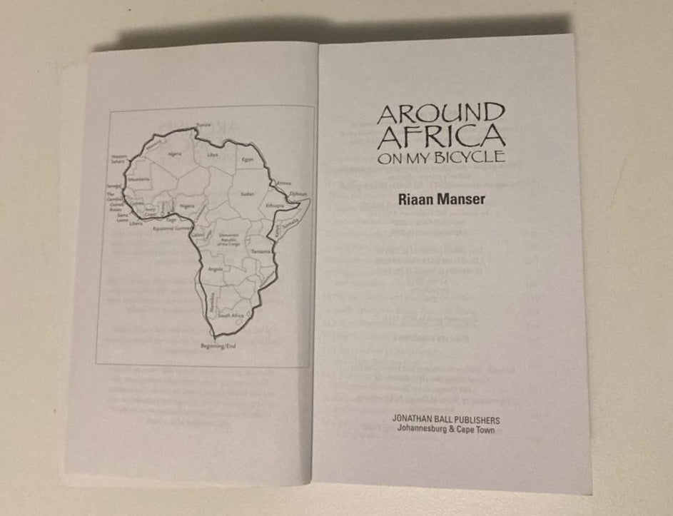 Around Africa on my bicycle - Riaan Manser