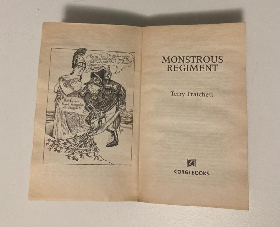 Monstrous regiment - Terry Pratchett (Discworld #31)