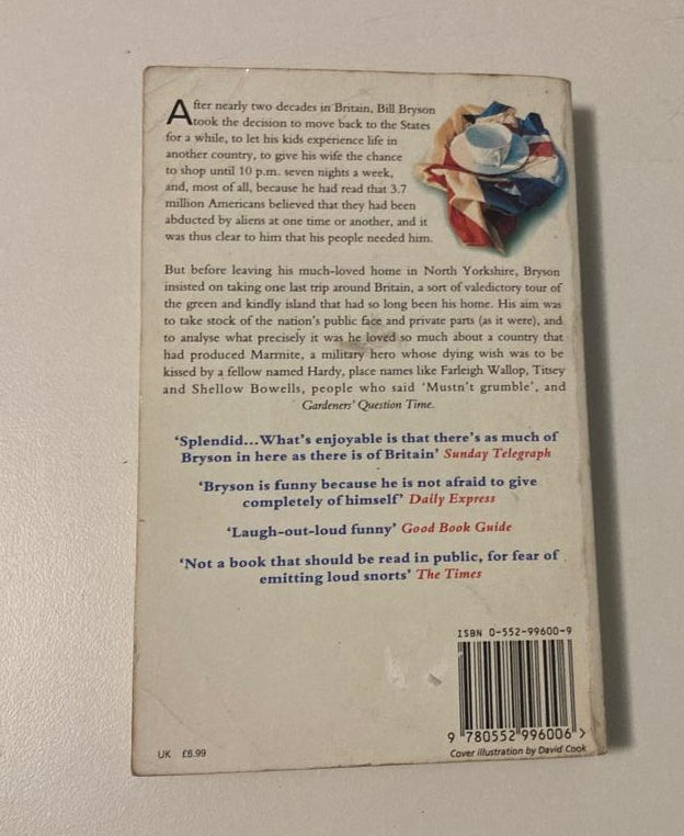 Notes from a small island - Bill Bryson