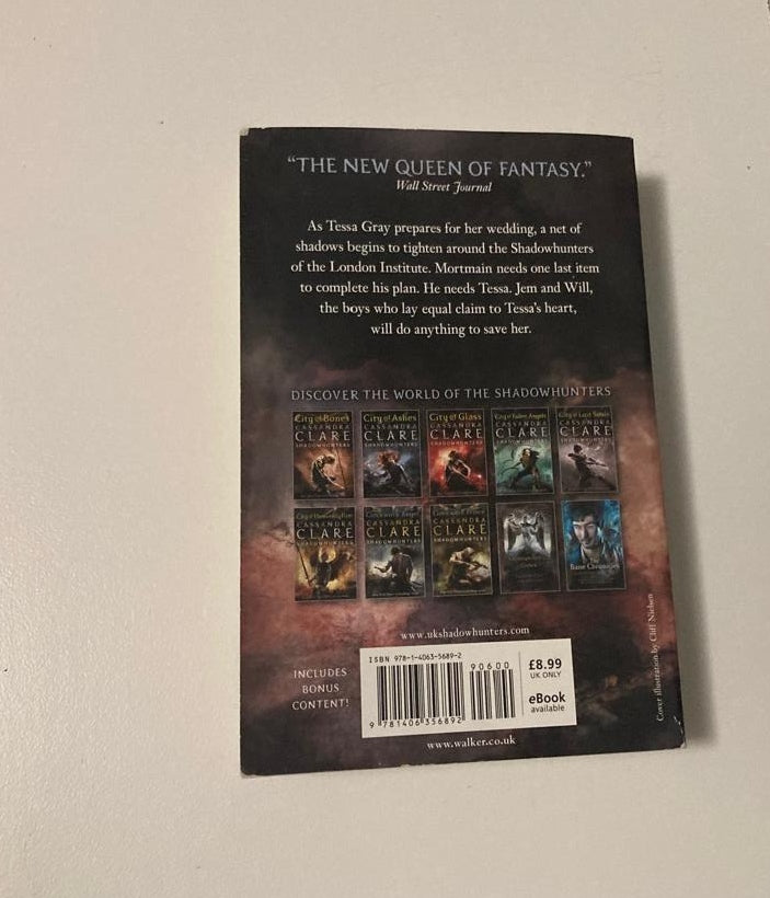 Clockwork princess - Cassandra Clare (The Infernal Devices #1)