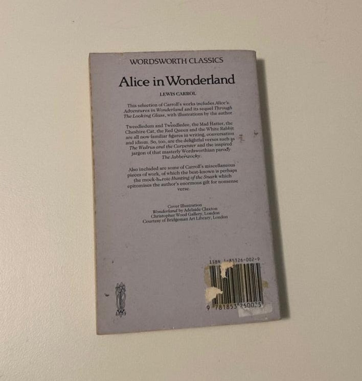 Alice in wonderland - Lewis Carroll