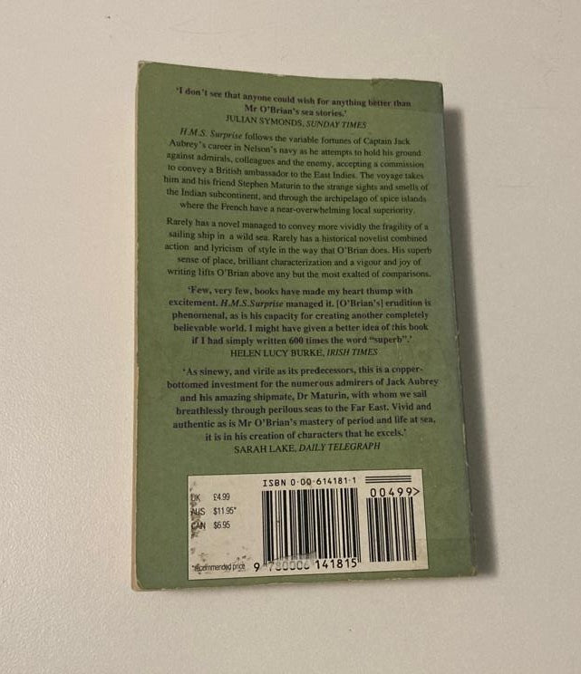 H.M.S. surprise - Patrick O'Brian (Aubrey & Maturin #3)