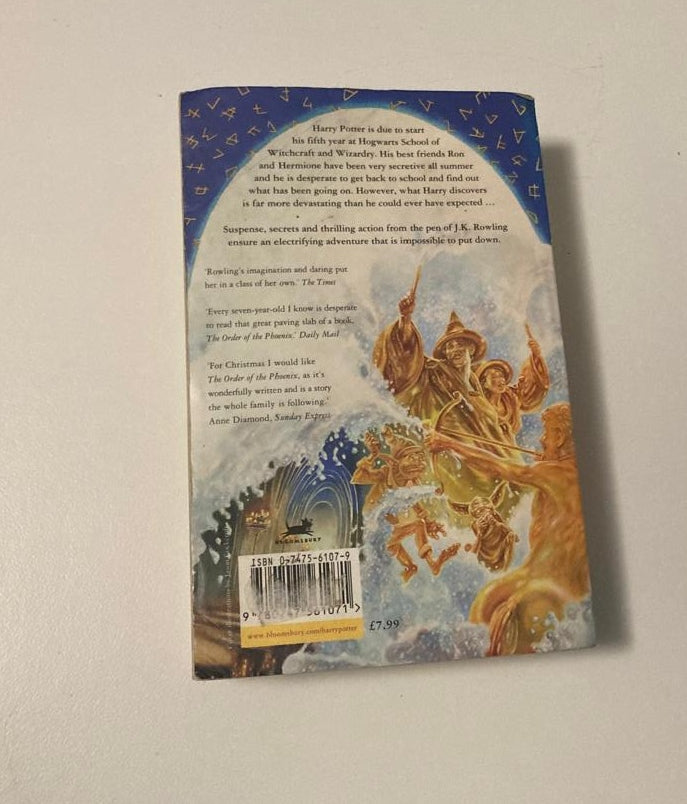 Harry Potter and the order of the phoenix - J.K. Rowling
