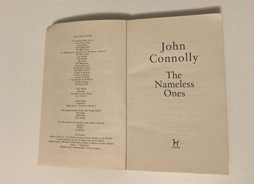The nameless ones - John Connolly (Charlie Parker #19)