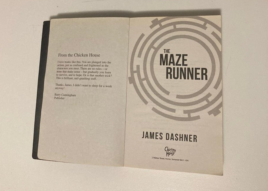 The maze runner - James Dashner (The Maze Runner #1)