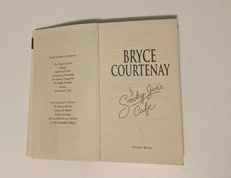 Smoky Joe's Cafe - Bryce Courtenay