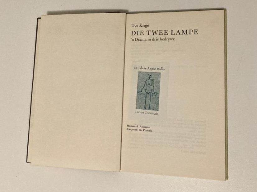 Die twee lampe - Uys Krige