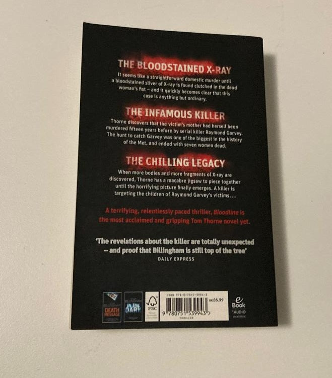 Bloodline - Mark Billingham (Tom Thorne #8)
