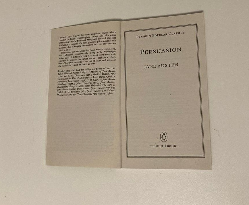Persuasion - Jane Austen